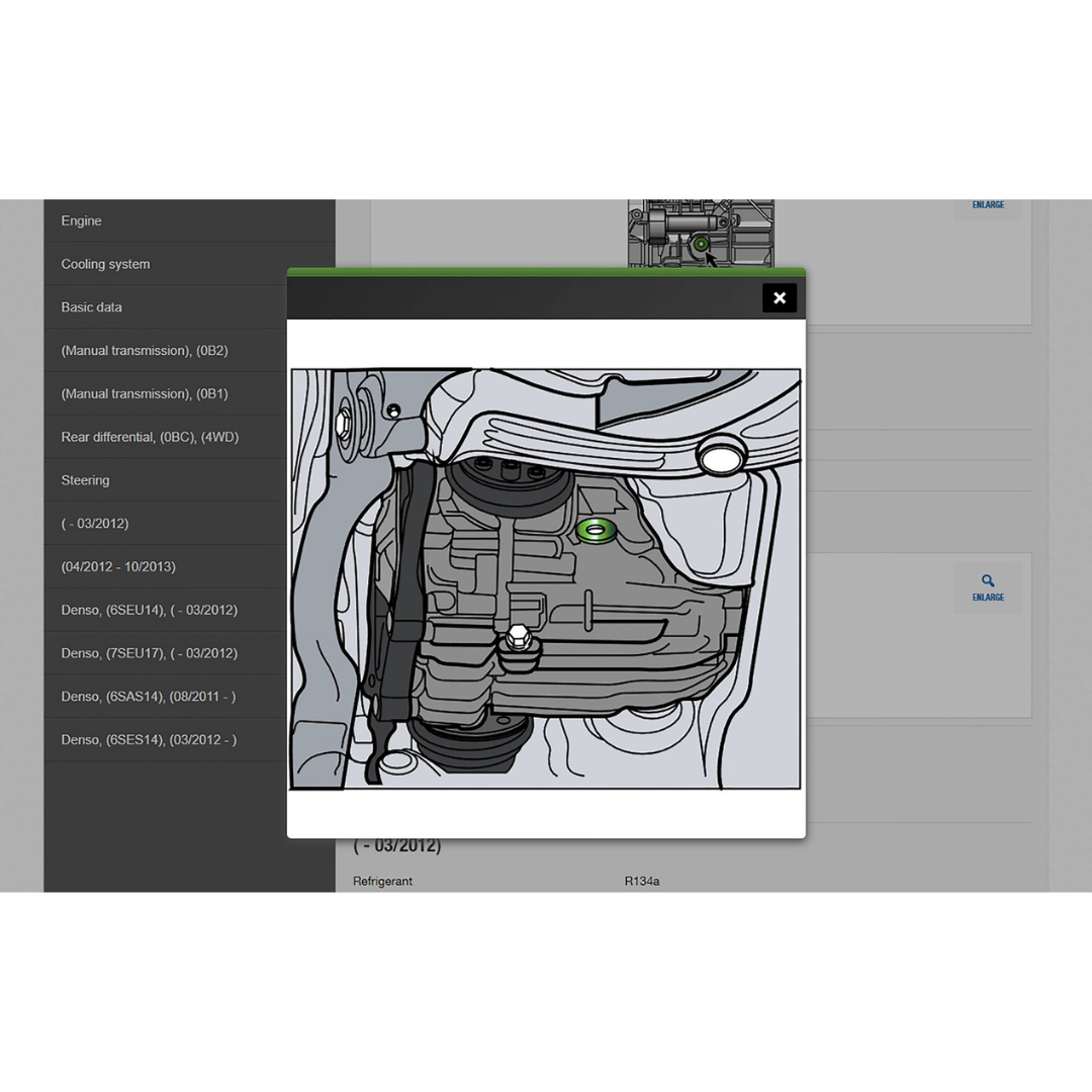 Professional Repair Database for 40,000+ Vehicle Models