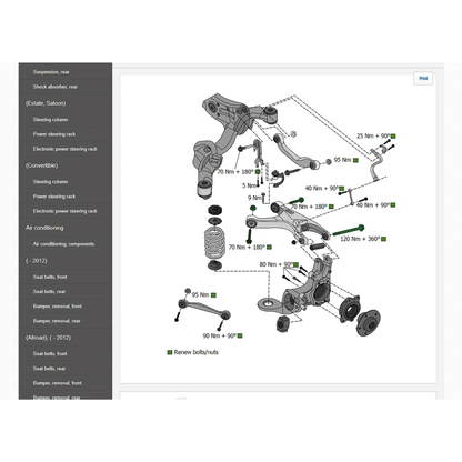 Professional Repair Database for 40,000+ Vehicle Models