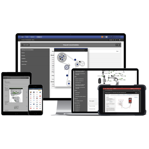Professional Repair Database for 40,000+ Vehicle Models