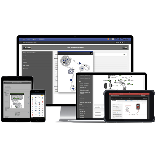 Professional Repair Database for 40,000+ Vehicle Models