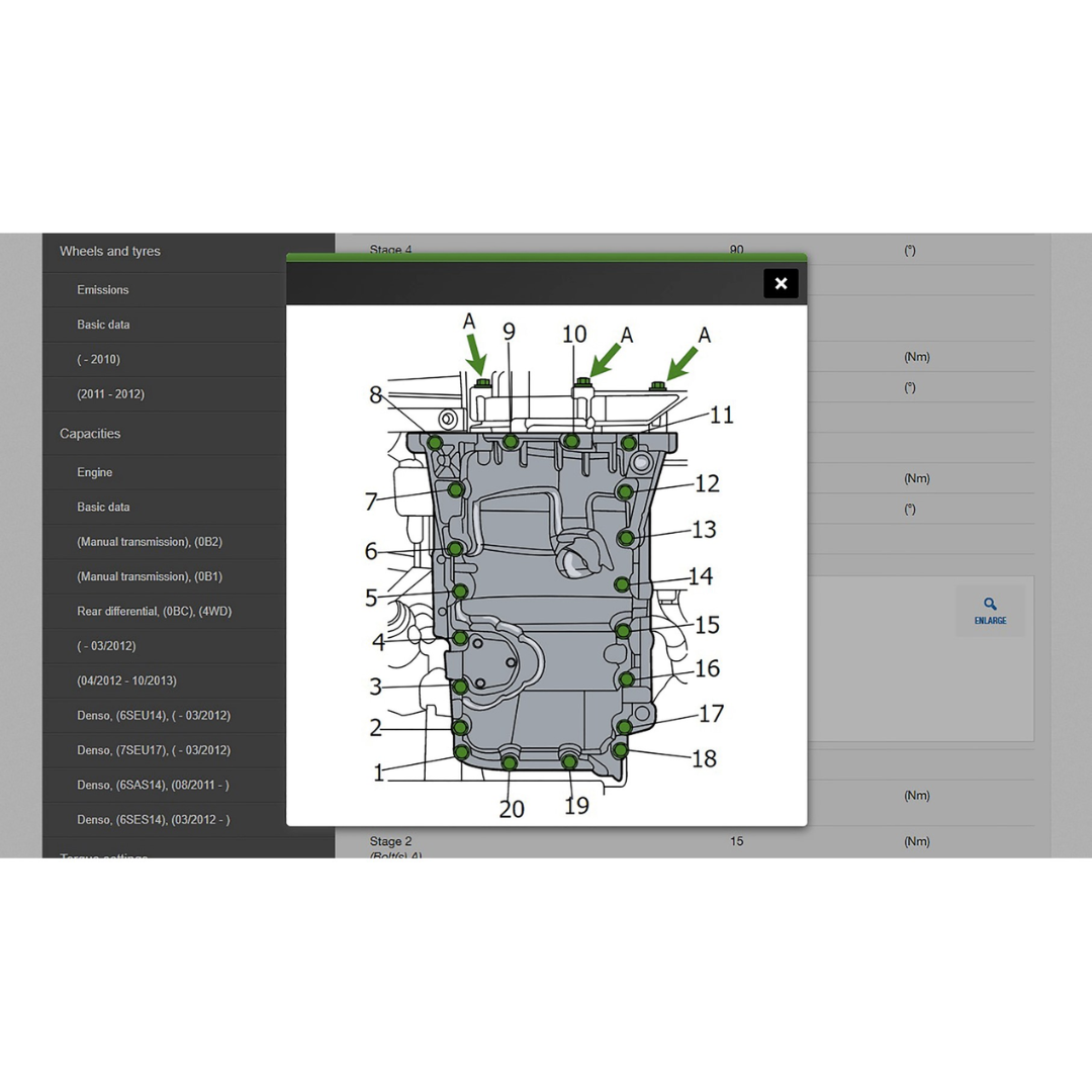 Professional Repair Database for 40,000+ Vehicle Models